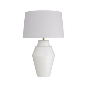 Wanda 1-Light Table Lamp in White