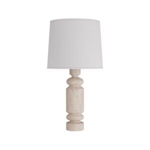 Woodrow 1-Light Table Lamp in Limewash