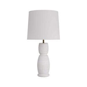 Werlow 1-Light Table Lamp in Ivory