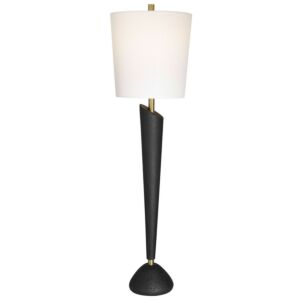 Cypher 1-Light Buffet Lamp in Antiqued Brass