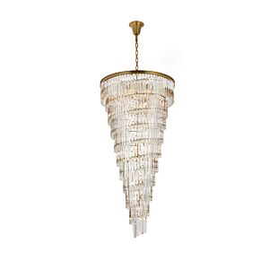 Sydney 42-Light 4Chandelier in satin gold