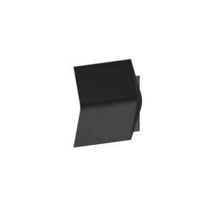 Turo LED Wall Sconce in Satin Black