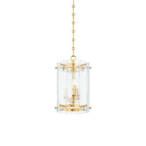 Rio 3-Light Lantern in Vintage Polished Brass