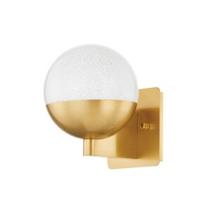 Rochford 1-Light LED Wall Sconce in Aged Brass