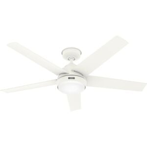 Skyflow 1-Light 52" Outdoor Ceiling Fan in Matte White