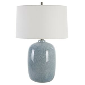 Jubilee 1-Light Table Lamp in Brushed Nickel