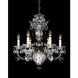 Bagatelle 6-Light Chandelier in Heirloom Gold