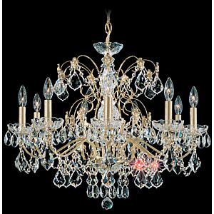 Century 9-Light Chandelier in Black