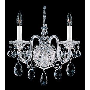 Sterling 2-Light Wall Sconce in Silver