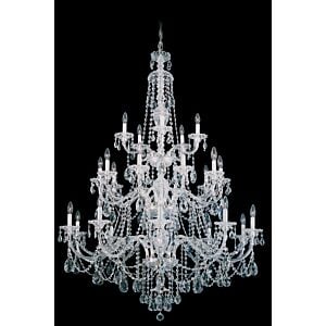 Sterling 25-Light Chandelier in Gold