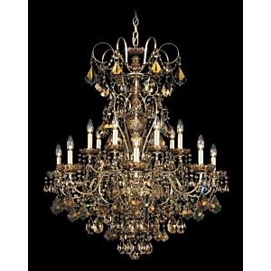 New Orleans 14-Light Chandelier in Heirloom Gold