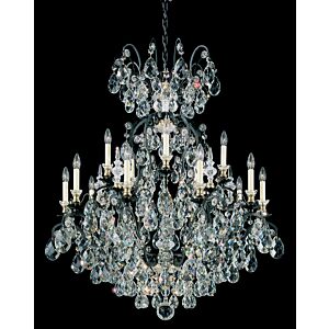 Renaissance 15-Light Chandelier in Antique Silver