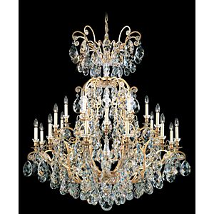 Renaissance 24-Light Chandelier in French Gold