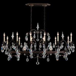 Renaissance 12-Light Chandelier in Heirloom Gold