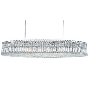 Plaza 24-Light Pendant in Stainless Steel