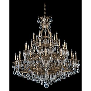 Sophia 35-Light 3Chandelier in Parchment Gold