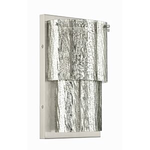 Museo 2-Light Wall Sconce in Brushed Polished Nickel