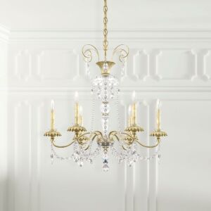 Helenia 6-Light Chandelier in Antique Silver