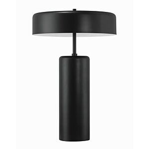 Table Lamps 3-Light Table Lamp in Flat Black