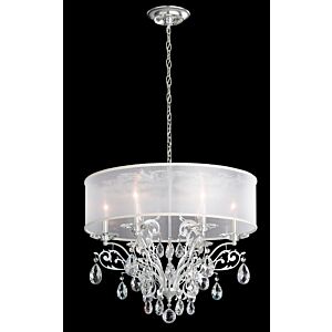 Filigrae 6-Light Chandelier in Heirloom Gold