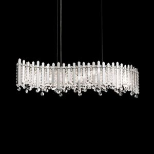 Seven Light Linear Pendant by Schonbek