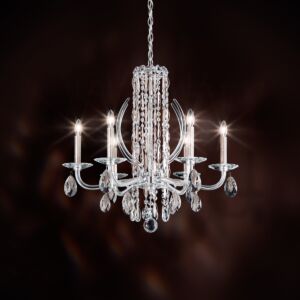 Siena 6-Light Chandelier in White