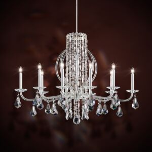 Siena 10-Light Chandelier in White