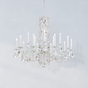 Siena 15-Light Chandelier in White