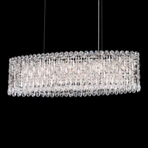 Sarella 12-Light Linear Pendant in White