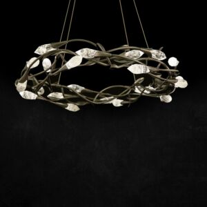 Secret Garden 1-Light LED Pendant in French Lace