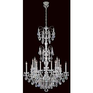 Sonatina 14-Light Chandelier in Antique Silver