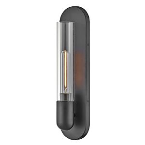 Tully 1-Light LED Wall Sconce in Black