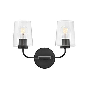 Kline 3-Light LED Bathroom Vanity Light in Black