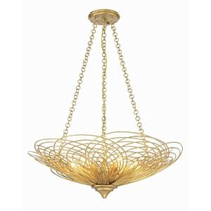 Doral 6-Light Chandelier in Renaissance Gold