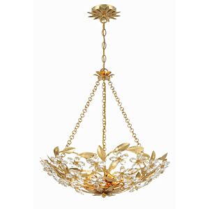 Marselle 6-Light Chandelier in Antique Gold