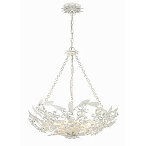 Marselle 6-Light Chandelier in Matte White