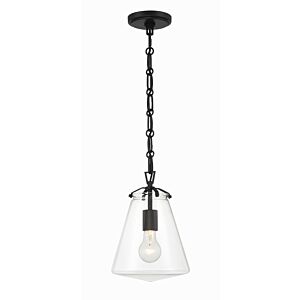 Voss 1-Light Mini Pendant in Matte Black