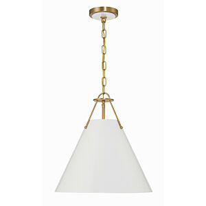 Xavier 3-Light Pendant in Vibrant Gold