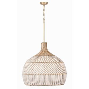 Zanzibar 6-Light Chandelier in Soft Gold