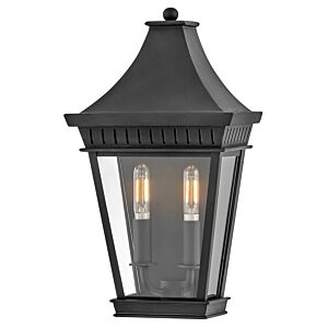 Chapel Hill 2-Light LED Wall Mount in Museum Black