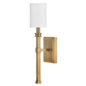 Moore 1-Light LED Wall Sconce in Heritage Brass