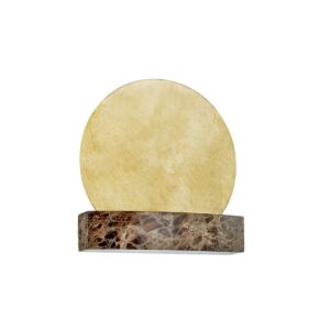 Rune 1-Light LED Wall Sconce in Vintage Gold Leaf