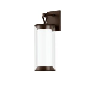 Cannes 1-Light Outdoor Wall Sconce in Bronze