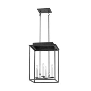 Hart 4-Light Lantern in French Iron