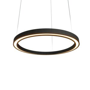 Frame LED Pendant in Charcoal