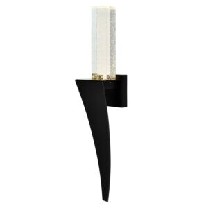 Catania LED Wall Sconce in Black