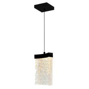 Lava LED Mini Pendant in Black