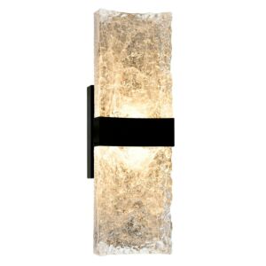 Lava LED Wall Sconce in Black