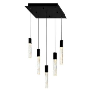 Greta LED Mini Pendant in Black