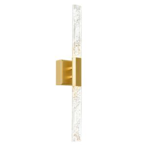 Greta LED Bathroom Vanity Light in Brass